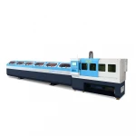 1000w 2000w big power metal tube cnc laser cutter , fiber laser cutting machine for Stainless carbon tube metal pipe