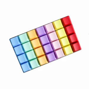 104 key ABS backlight  rainbow colors keyboard keycaps sets mechanical keyboard keycaps