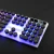 Import 104 Keys 3-Color Mixed Backlight Retro Punk Round Keycap Wired Gaming Keyboard from China