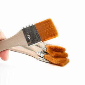 10pcs Wooden Oil Painting Anti-static Brush Artist Acrylic Watercolor Paint Art Supply Set Top Painting Tools