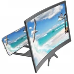 12 Inch 3D Mobile Phone Screen Magnifier Amplifier,Foldable Hd Curved Phone Enlarger Screen Enlarger Lupa De Pantalla