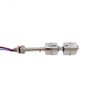 120mm 0-110V 10W 304 stainless steel double ball float switch  sensor upper and lower liquid level ES12010-2 1A1