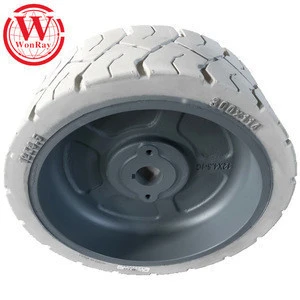 12x4.5 genie wheel parts 105122 gs1930 scissor lift solid tire