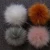 Import 13cm fur keychain/fur pom poms/pompom fur from China