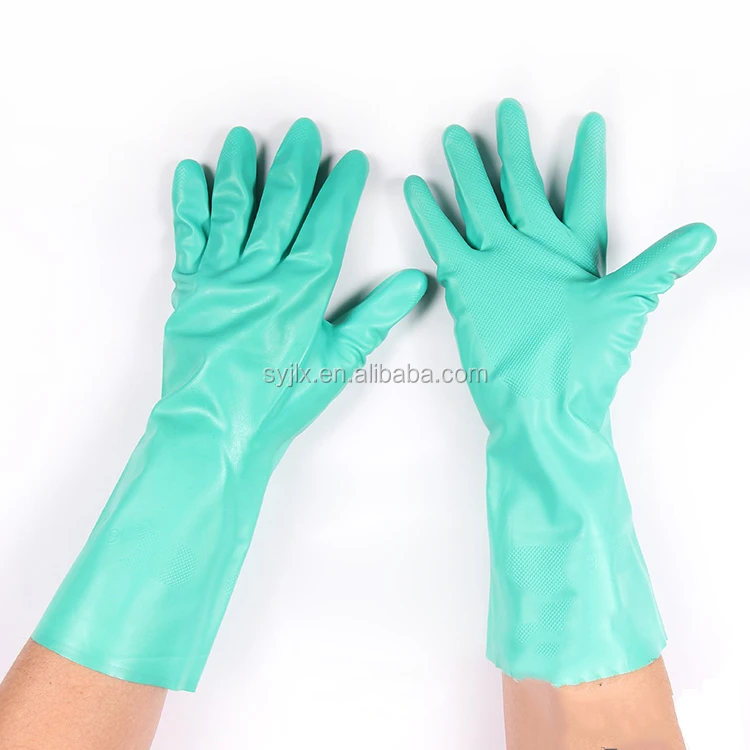 13mil thickness butyl rubber hand gloves
