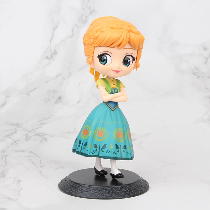 15cm single pack toy princess action figure cake topper doll toy pretty girls PVC plastic figurE doll for sale