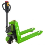 1.5ton Li-ion powered pallet  truck lithium pallet truck with similar size as manual pallet  truck