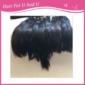 18Inch-40Inch 300Grams/Lot Raw VirginChinese/Vietnam/Russian Hair material for hair salon/factory