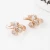 Import 18k gold ladies earring designs pictures, earring jewelry for sale from China