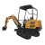 Import 1.8ton 1800kg small project china hydraulic crawler excavator with cabin from China