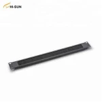 19 inch network cabinet 1U SPCC cold rolled steel black Cable Management with Brush