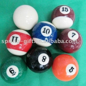 2 1/4 size billiards ball quality pool ball set