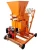 Import 2-25 hydraulic makiga Eco Brava clay earth interlocking brick making machine for sale china from China