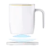 2 in 1 multifunction self heating coffee mug with wireless charger