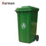 2 Wheeled 360l Storage Bin Plastic Waste Bin Outdoor Bin