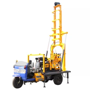 200meters water wells drill rig tricycle truck mounted water well drilling rig for sale