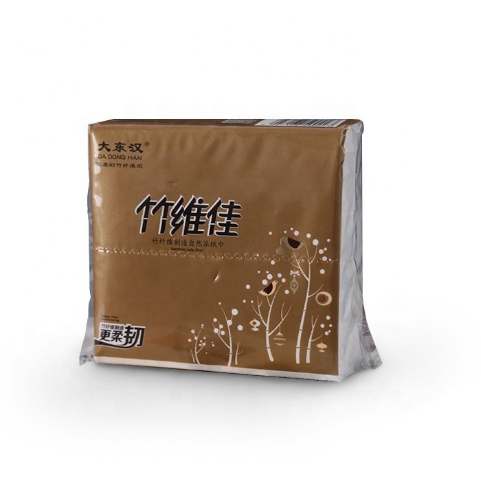 2016 good quality cartoon packing facial tissue paper cute bag facial tissue soft pack