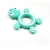 Import 2017 new baby product silicone pendant teether turtle design infant training teether from China