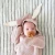 Import 2018 new cute rabbit ear stereo sleeping bags Knitted baby clothes hold quilt Blankets Baby conjoined from China