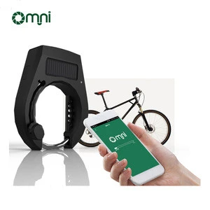 2018 new design  waterproof Anti-theft  personal APP control automatic Bluetooth bicycle smart lock