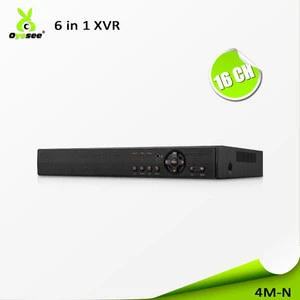 2018 New product security 16ch h.264 dvr software update AHD p2p onvif 2HDD XVI CVI 6 in 1 xmeye dvr for ahd cctv camera
