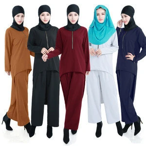 2019 Fashion ethnic muslim clothes swallow-tailed long sleeve shirt Turkish Women Clothing arabic Kaftan Malaysia muslim outfit
