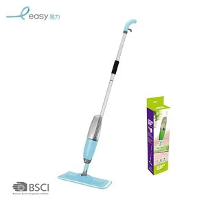 2019 household cleaning tools easy mopping floor healthy aluminium spray mop