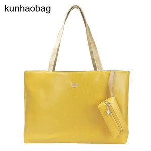 2019 new simple pu leather bags women handbags