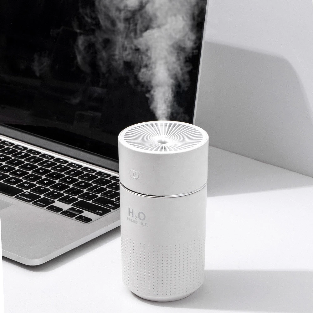 2020 Amazon Hot Sales 360ml Ultrasonic Mist Atomizing  Mini USB Air Humidifier For Room Car Office