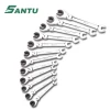 2020 Amazon Hot Selling Free Sample Steel Set Tube Fix Flexible Head Open Set Combination Tubing Ratchet Wrenches