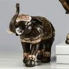2020 Factory Wholesale Polyresin Glassed Statue Craft Resin Hindu Elephant