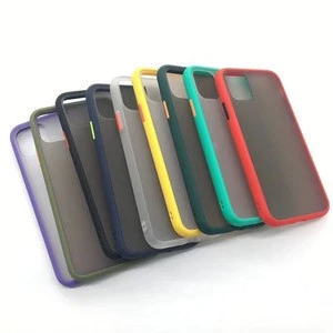 2020 fashion clear matte pc tpu cell phone case for iphone 11