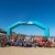 Import 2020  fully digital printed inflatable finish line arch for run race / cheap inflatable gantry for advertising from China