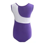 2020 gymnastics dance Dance practice clothes Gymnastics dance wear sleeveless inlaid brick leaves pattern body suit ballet