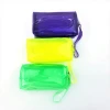 2020 Hot Sale  Custom Clear Transparent Silicone School Office Stationery Pencil Bag Kids Pencil Case