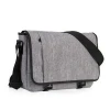2020 hot sale large laptop shoulder messenger bag gray for Men Women