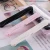 Import 2020 New Arrival Eyebrow Razor Durable Portable 2 In 1 Pain-Free Pink Foldable Eyebrow Trimmer Pen With Comb from China