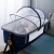 Import 2020 New born baby crib  adjustable aluminum baby crib portable automatic baby crib from China