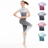 2020 New instagram Hot Yoga set Fitness Wear Yoga Pants Athletic Apparel