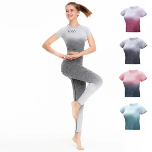 2020 New instagram Hot Yoga set Fitness Wear Yoga Pants Athletic Apparel