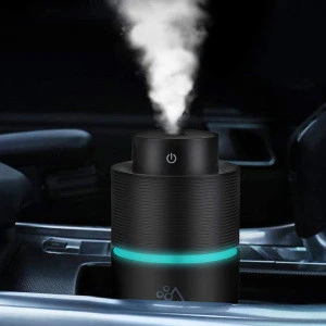 2020 Newest 7 Colors LED Humidifier Portable Cool Mist Ultrasonic Humidifier 200ML USB Mute Car Air Humidifier
