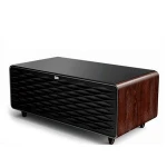 2020 Newest Mobile Phone Wireless Charging Smart Coffee Table music refrigerator with bluetooth
