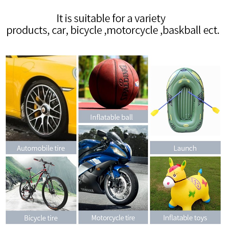 2020 Newest rechargeable cordless electric Digital 150psi air pump car bike motorcycle basketball tire tyre inflator