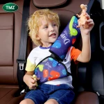 2020 Seat belt cover adjuster protector car seat belt shoulder pads anti neck fixing device for car anti tip strap child safety