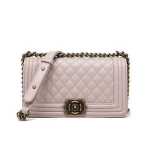 2020 Summer New Trend Handbag Diamond Caviar Pattern Small Square Bag Wild Chain Shoulder Messenger Bag