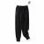 Import 2021 Casual Workout Sweat Pants Women Cotton Terry Drawstring Mid Rise Tapered Leg Zipper Pocket Solid Color Blank Joggers Pant from China