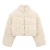 Import 2023 winter new European and American womens fleece short coat stand-up collar jacket from China
