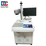 20W Desktop Handy Fiber Laser Marking Machine Widely used for Metal / Led Bulb / Jewelry / Animal Ear Tag / Pen / Gun / Bird Rin