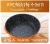 25 CM colorful 2 tires stainless steel Non-stick frying pan Electric food dumpling steamer with glass cover
