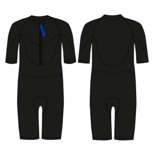 2.5mm Short Sleeve and Short Leg Surfing Wetsuit for Men and Women